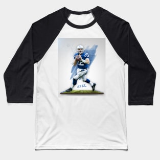 Andrew Luck Indianapolis Sports Art Baseball T-Shirt